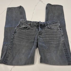 Zara washed grey jean